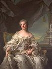 Madame La Comtesse D'Argenson by Jean Marc Nattier